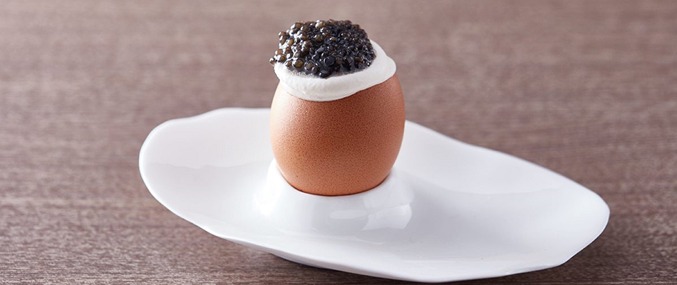 Jean-Georges Tokyo「エッグキャビア」