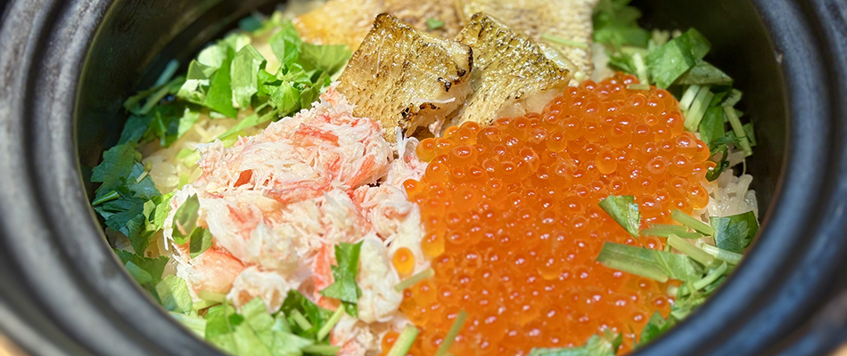 「三宝土鍋飯」