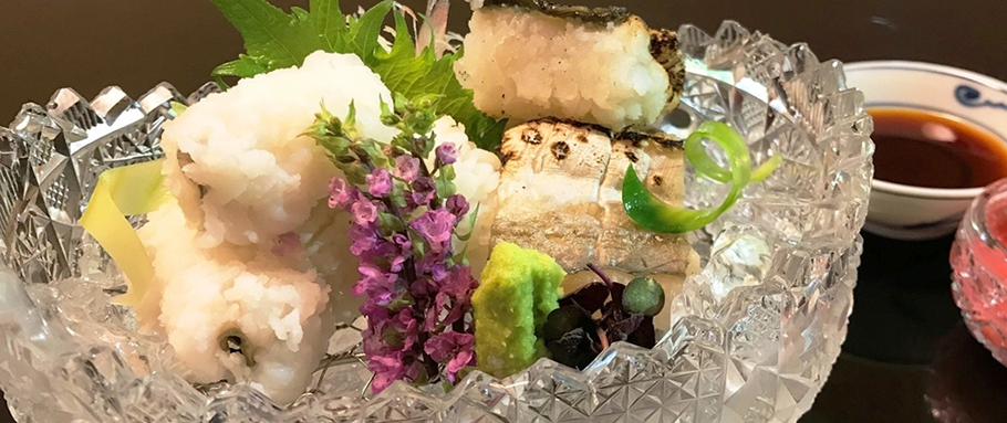 店主が心底惚れ込んだ魚介の逸品